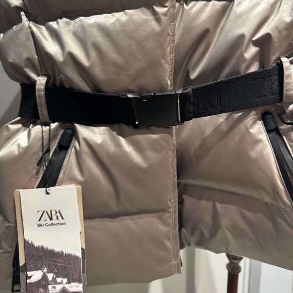 New! Zara Ski Collection Puffer Jacket - Picture 2 of 6